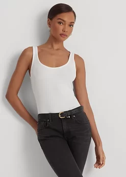 Cotton-Blend Tank Top