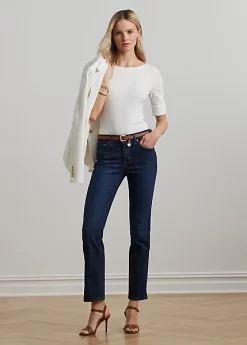 Mid-Rise Straight Jean