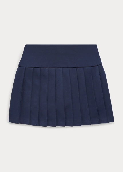 Pleated Ponte Skort - Image 2