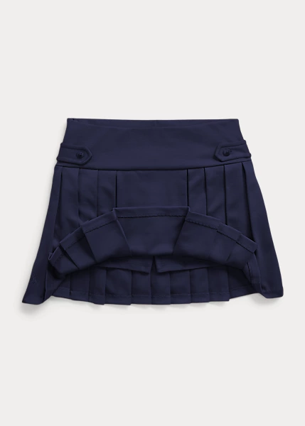 Pleated Ponte Skort - Image 3
