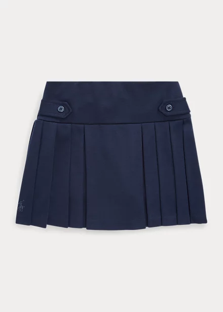 Pleated Ponte Skort