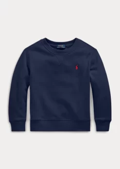 Cotton-Blend-Fleece Sweatshirt