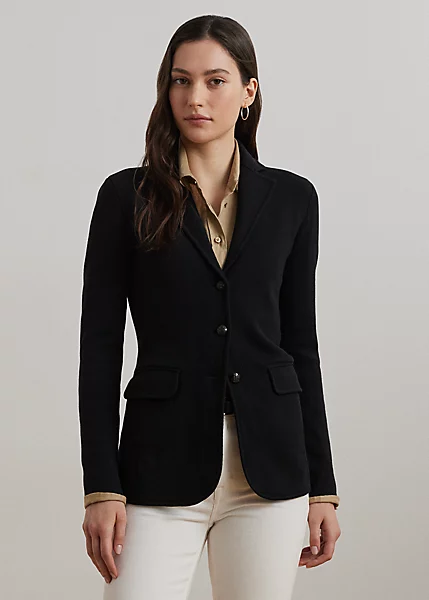 Combed Cotton Blazer
