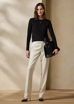 Seth Wool Crepe Trouser