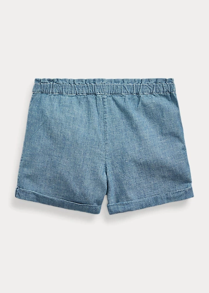 Cotton Chambray Camp Short - Image 2