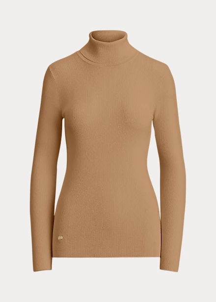 Ribbed Roll Neck Jumper - Image 2