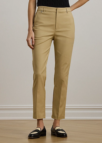 Double-Faced Stretch Cotton Trouser - Image 3