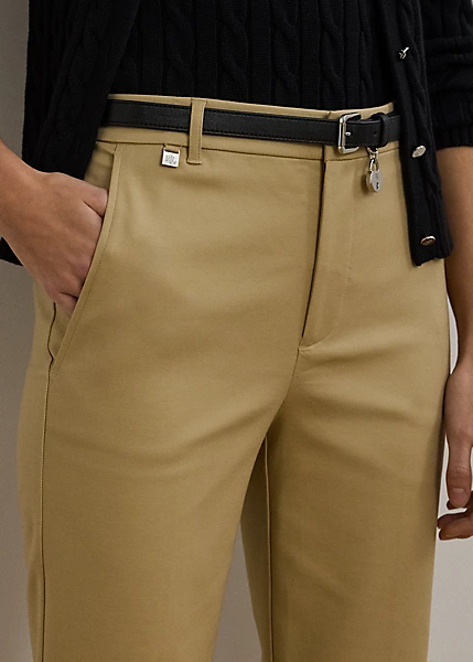 Double-Faced Stretch Cotton Trouser - Image 5