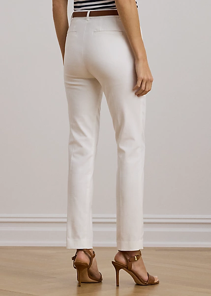 Stretch Cotton-Blend Trouser - Image 4