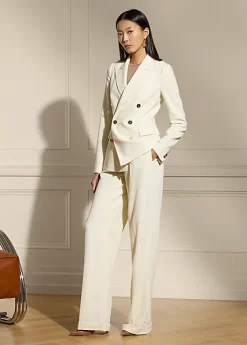 Stamford Wool Crepe Trouser