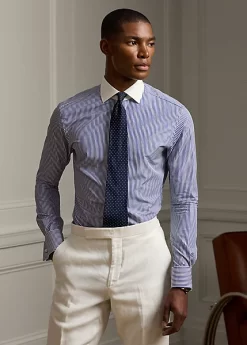 Bengal-Stripe French-Cuff Shirt