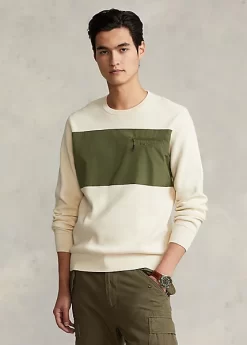 Cotton-Blend Hybrid Jumper