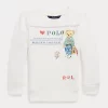 Polo Bear Embroidered Fleece Sweatshirt