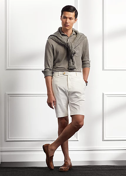 Slim Fit Stretch Chino Short