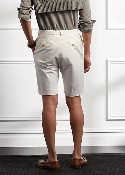 Slim Fit Stretch Chino Short - Image 4