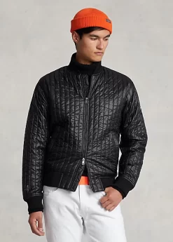 Water-Repellent Bomber Jacket