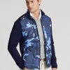 Golf-Camo Hybrid Wool-Blend Jacket