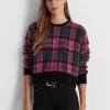 Plaid Wool-Blend Jumper