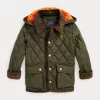 Water-Repellent Hooded Barn Jacket
