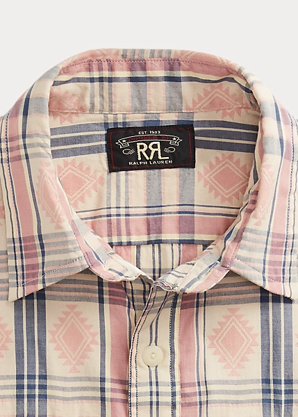 Jacquard Madras Workshirt - Image 3
