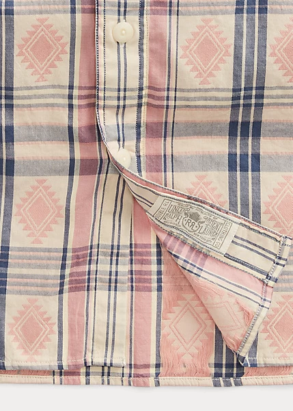 Jacquard Madras Workshirt - Image 4