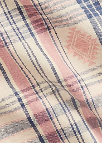 Jacquard Madras Workshirt - Image 5