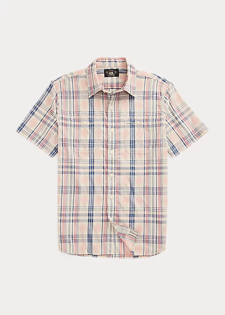 Jacquard Madras Workshirt