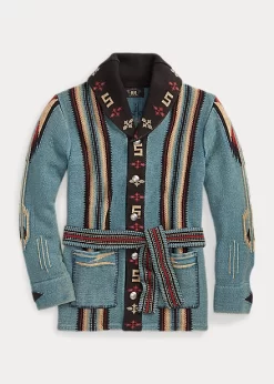 Cotton-Blend Ranch Cardigan