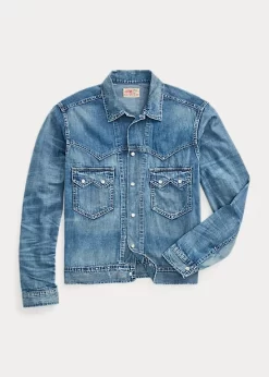Hewson Indigo Denim Western Jacket