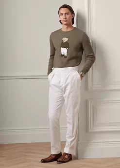 Buckled Stretch Chino Trouser