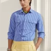 Striped Washed Poplin Shirt