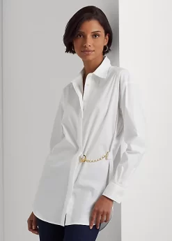 Stretch Cotton-Blend Shirt