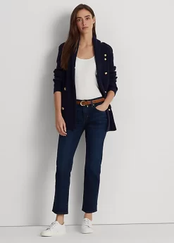 Mid-Rise Straight Ankle Jean