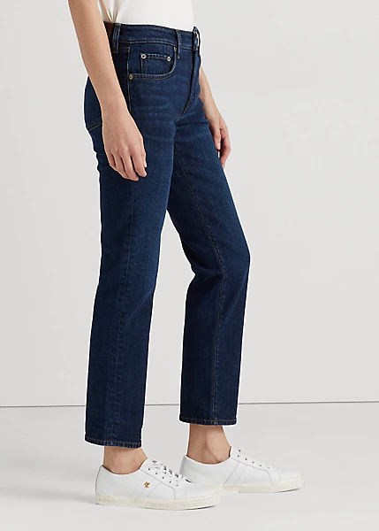 Mid-Rise Straight Ankle Jean - Image 4