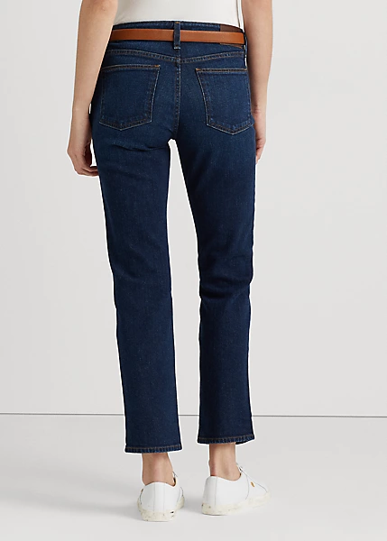Mid-Rise Straight Ankle Jean - Image 5