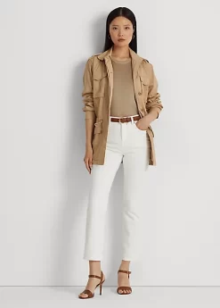 High-Rise Straight Ankle Jean