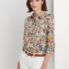 Floral Cotton Voile Shirt