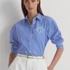 Striped Cotton Broadcloth Shirt
