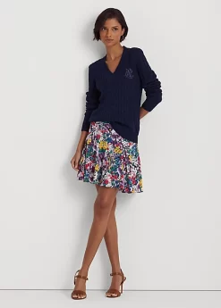 Floral Georgette Skirt