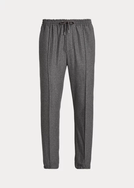 Wool Flannel Drawstring Trouser - Image 2