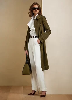 Stamford Pleated Linen Trouser