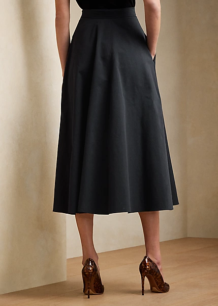 Erica Cotton Canvas Skirt - Image 4