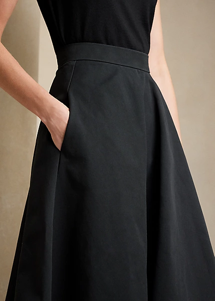 Erica Cotton Canvas Skirt - Image 5