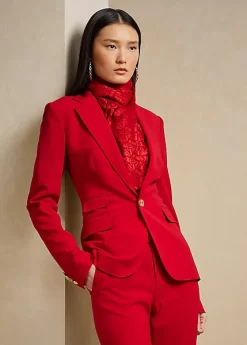 Parker Wool Crepe Jacket