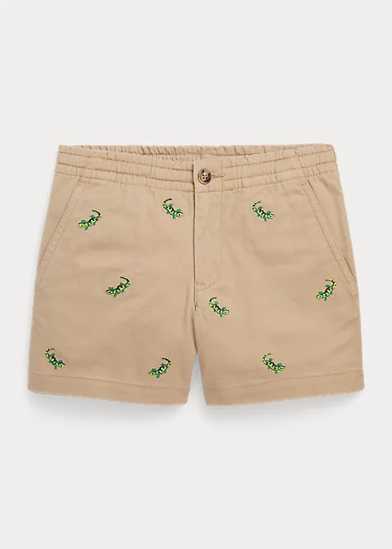 Polo Prepster Embroidered Chino Short
