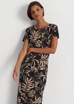 Print Jersey Tee Dress