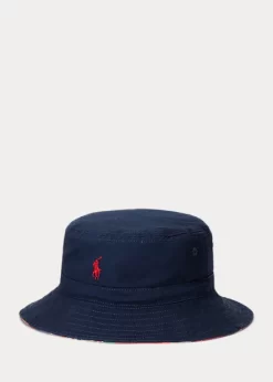 Reversible Cotton Bucket Hat