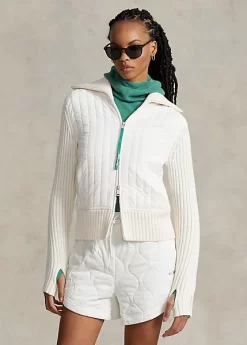 Hybrid Funnelneck Jumper Jacket