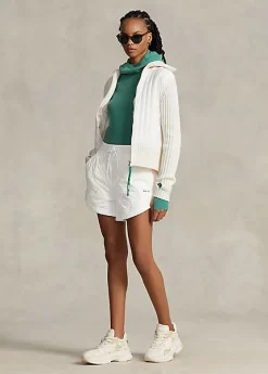 Quilted Cotton Drawstring Short