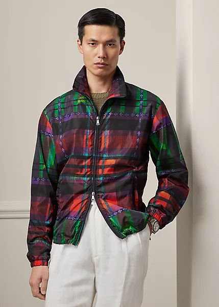 Kellen Reversible Ikat-Print Jacket